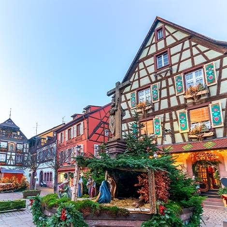 Voyage pensionnés - Escapade touristique et gourmande en Alsace (P1206)