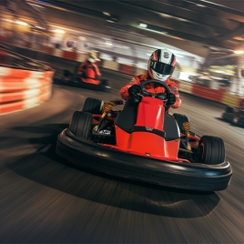 Soirée karting à Caudecoste (P3221)