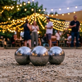 Rencontre des bénéficiaires avec pétanque  (P2114)